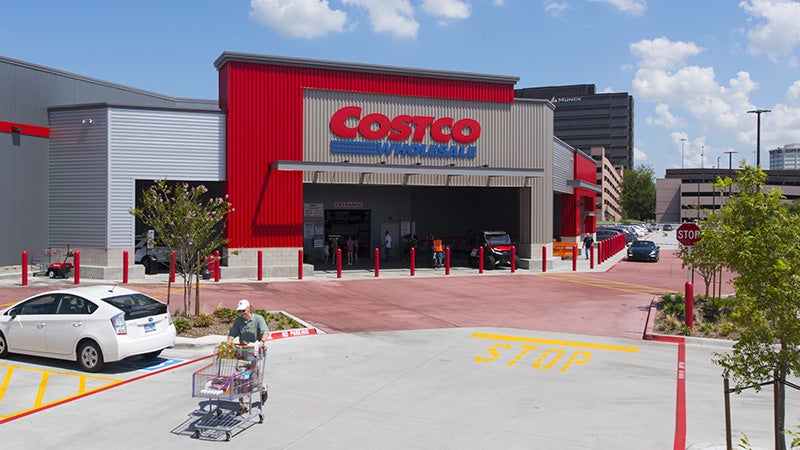 Costco warehouse in Dallas, Texas, USA