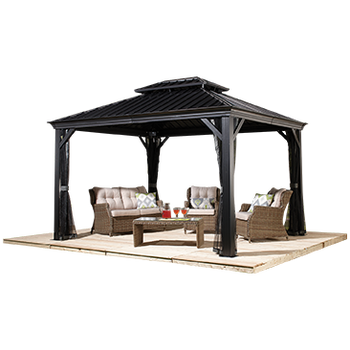 Sojag Messina Galvanized Steel Roof Gazebo