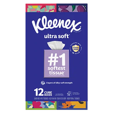 Kleenex Ultra Soft Facial Tissue