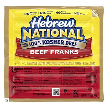 Hebrew National Beef Franks 