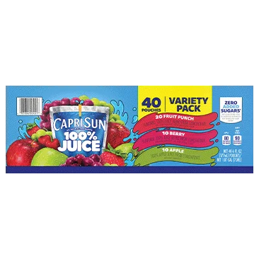 Capri Sun 100% Juice Pouches