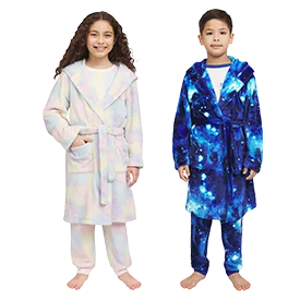 Lands' End Youth 2-Piece Pajama and Robe