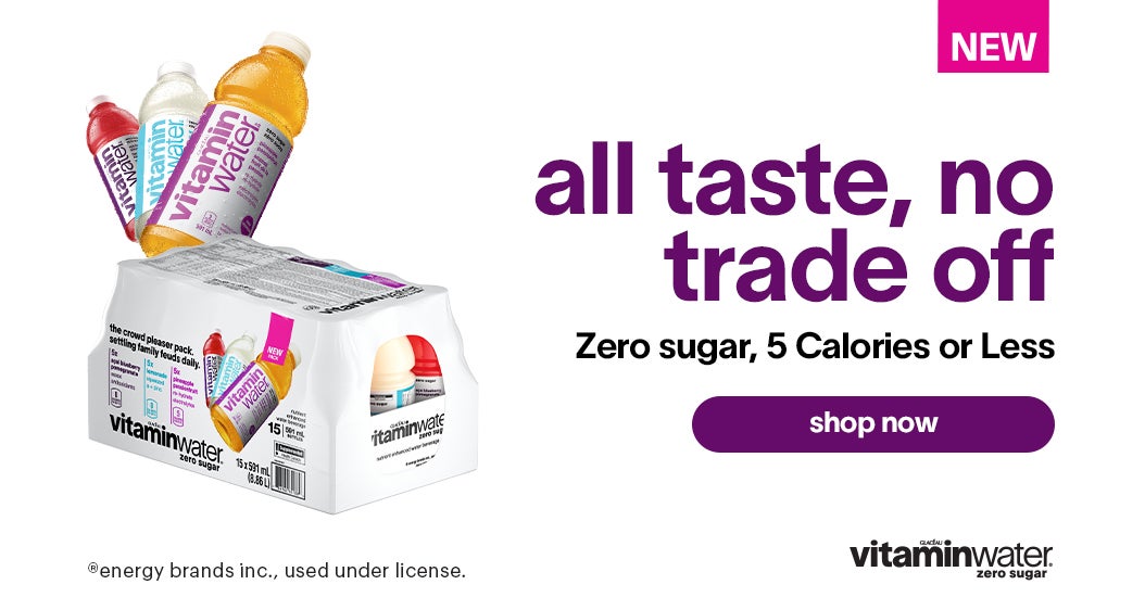 All taste, no trade off Zero sugar, 5 calories or less Shop Now
