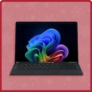 Microsoft Surface Pro Copilot+ PC 13-in. Touchscreen Laptop Bundle, Qualcomm Snapdragon X Plus X1P-64-100 – 16GB RAM, 1TB SSD, Qualcomm Adreno graphics