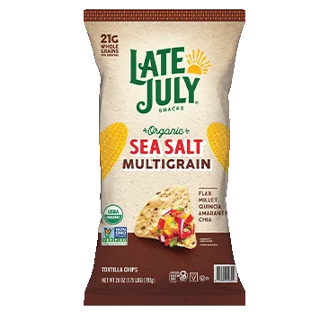 Late July Snacks Organic Multigrain Sea Salt Tortilla Chips