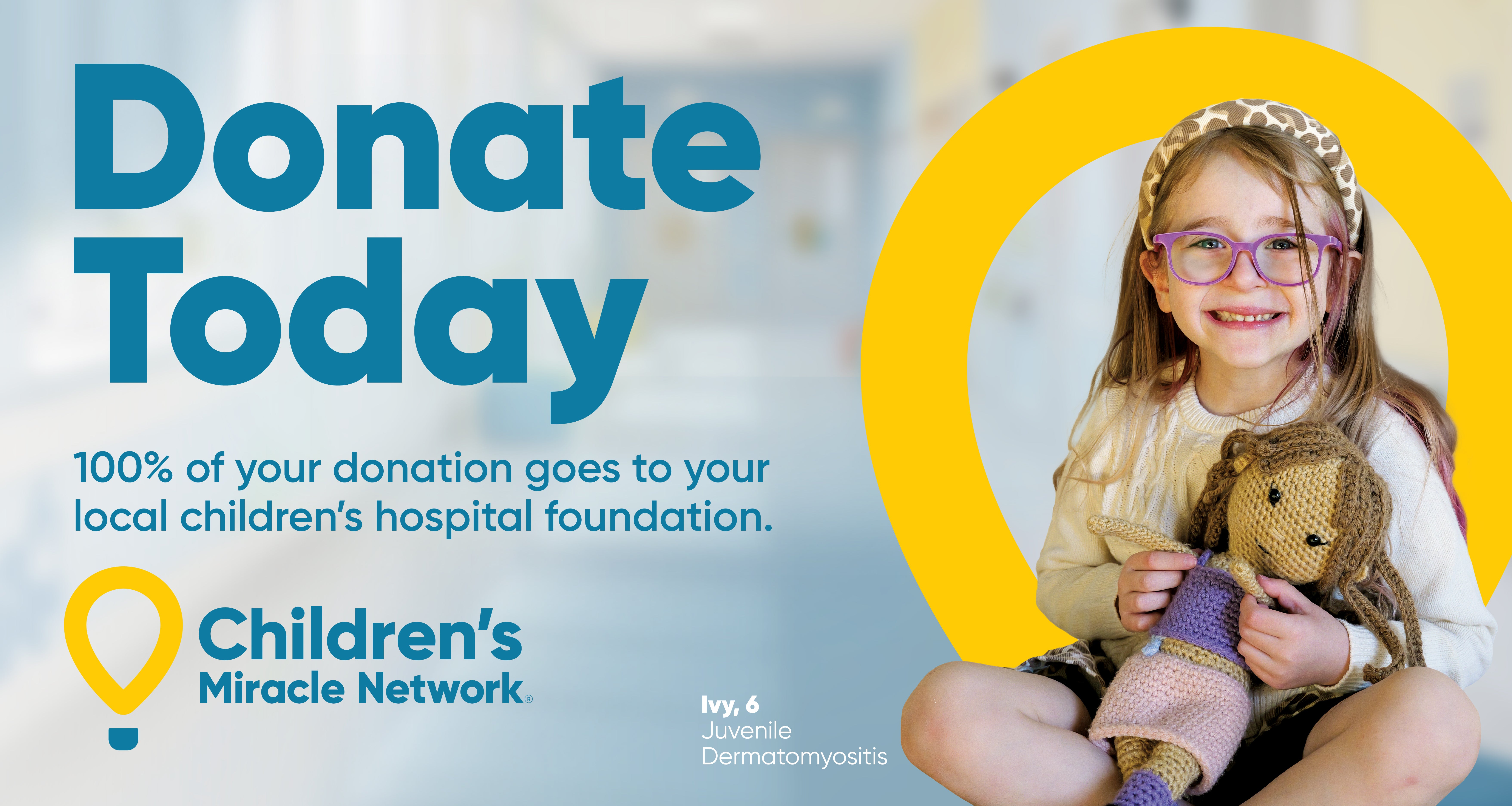 Your Support Matters Children's Miracle Network Donate Now