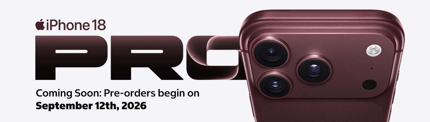 Iphone pro 18 Coming soon Pre-orders begin on September 12th, 2026