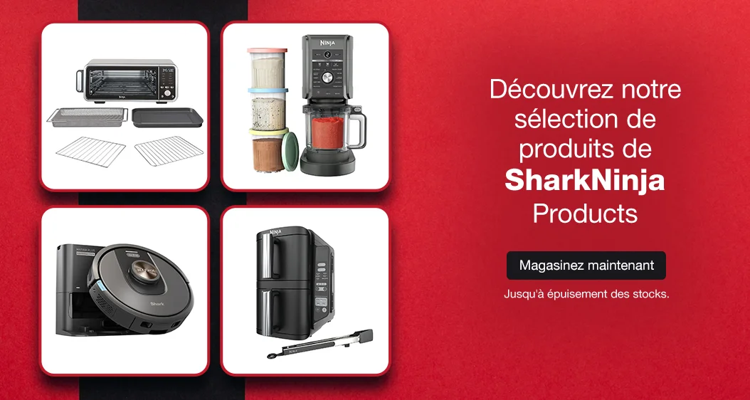 Découvrez notre sélection de produits de SharkNinja. Jusqu'à épuisement des stocks. Magasinez maintenant.