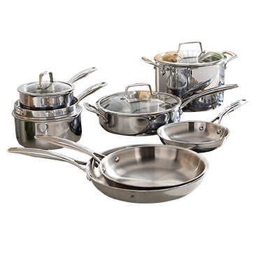 Henckels 12-Piece Stainless Steel Legacy Cookware Set