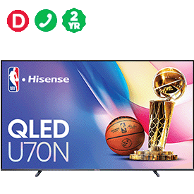 Hisense 100-inch Class - U7 Series - 4K UHD QLED LCD TV