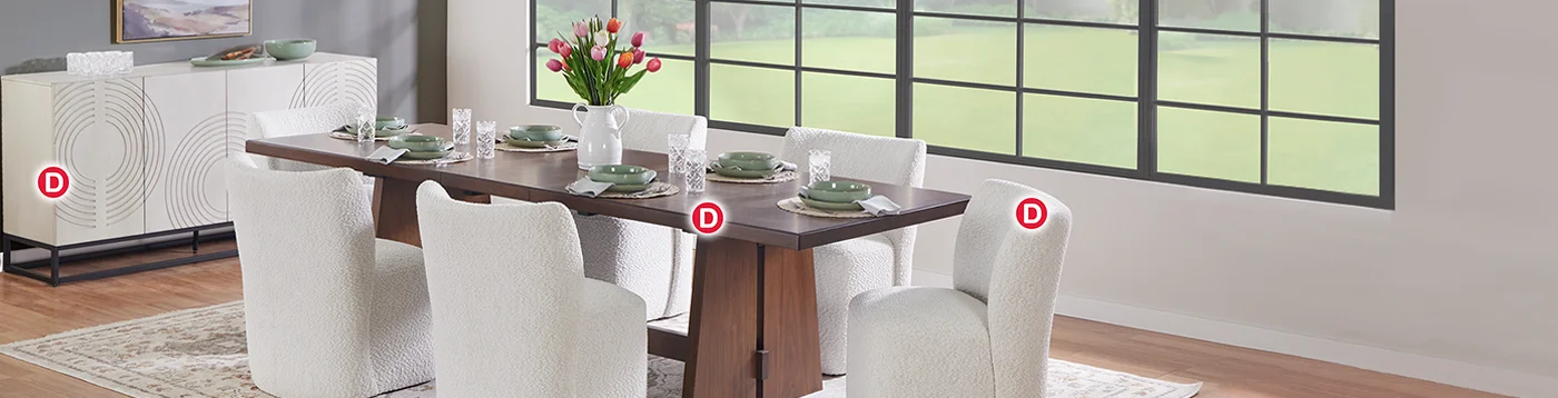 May Event Shop the Dining Room