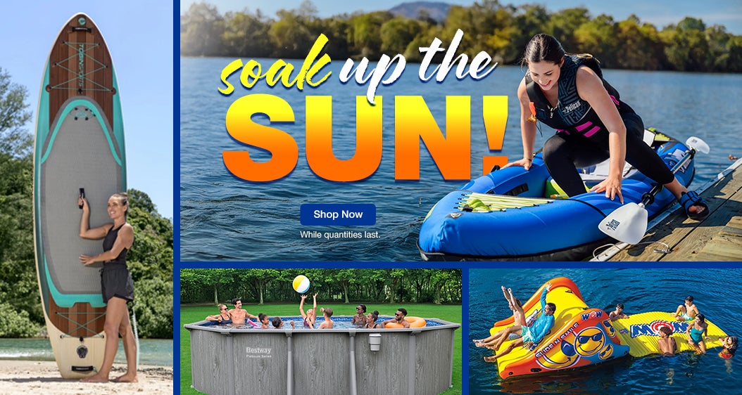 Soak up the sun!  Shop Now. While quantities last.