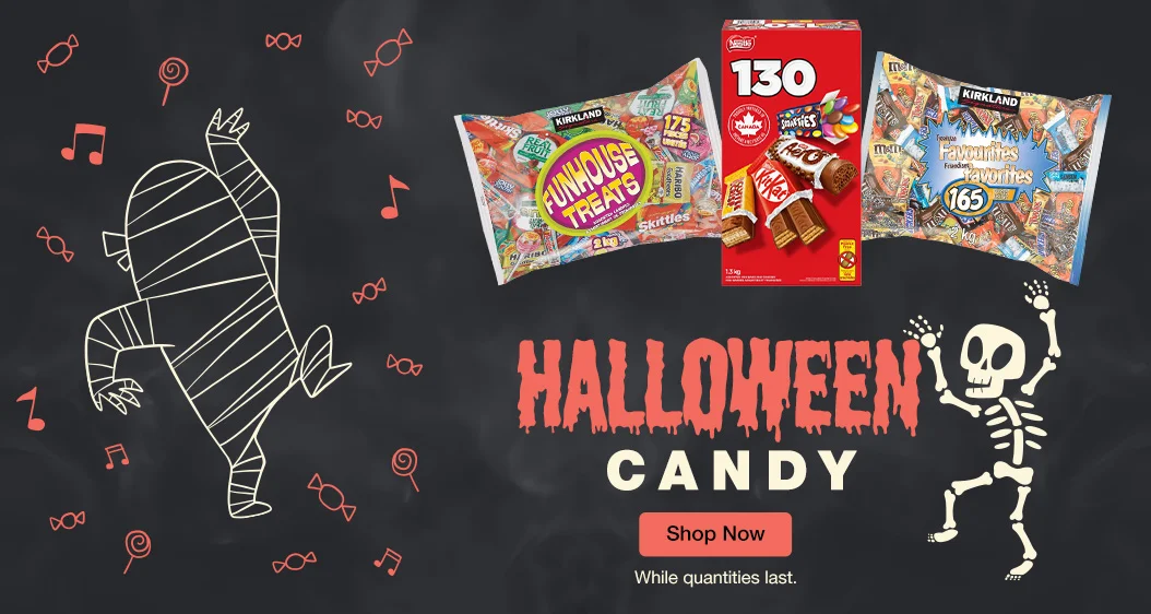 Halloween Candy. Shop Now. While quantities last.