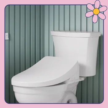 Kohler PureWash E815 Bidet Toilet Seat.