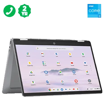 HP Chromebook Plus 14" 2-in-1 FHD Touchscreen Laptop 
