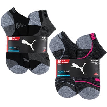 PUMA Men’s AND/OR Women’s No-Show Socks