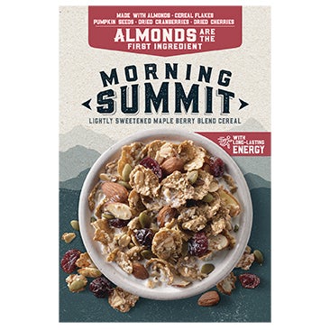 Morning Summit Lightly Sweetened Maple Berry Blend Cereal