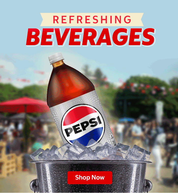Refreshing Beverages  Shop Now 