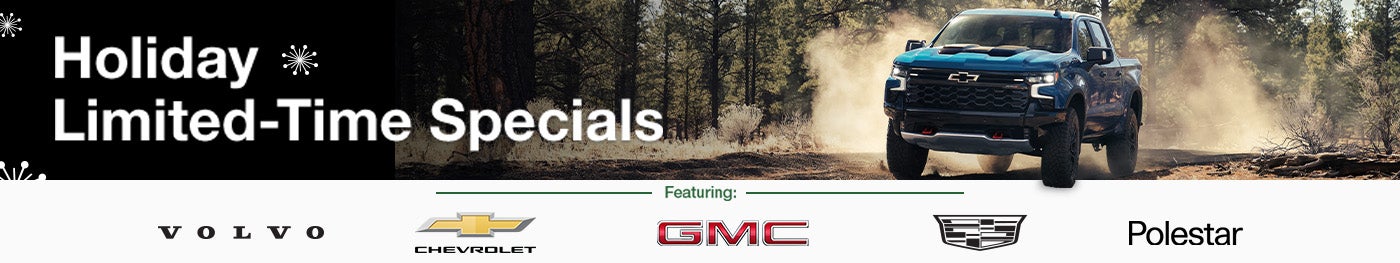 Holiday Limited Time Specials