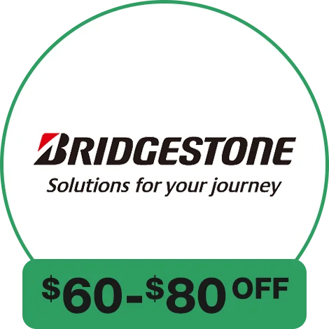 Bridgestone $60-$80 OFF