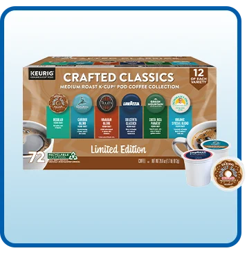 Crafted Classics Coffee K-Cup Pod Variety Pack
