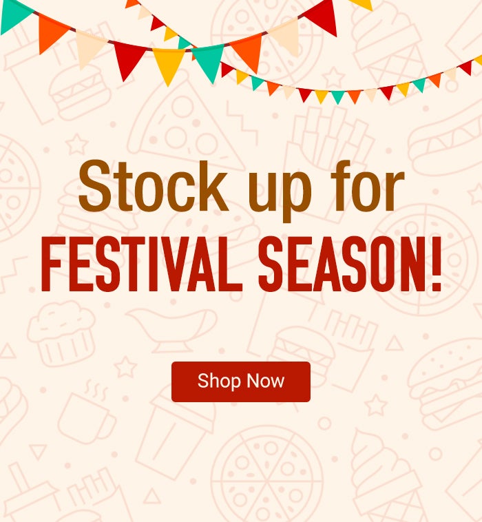 Stock up for Festival Season! Shop now