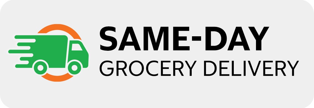 Same-day grocery delivery.