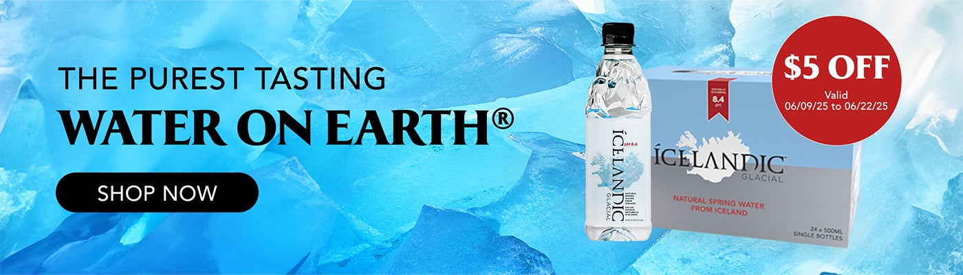 The Purest tasting WATER ON EARTH $5 OFF Valid 06/09/25 to 06/22/25 Shop Now
