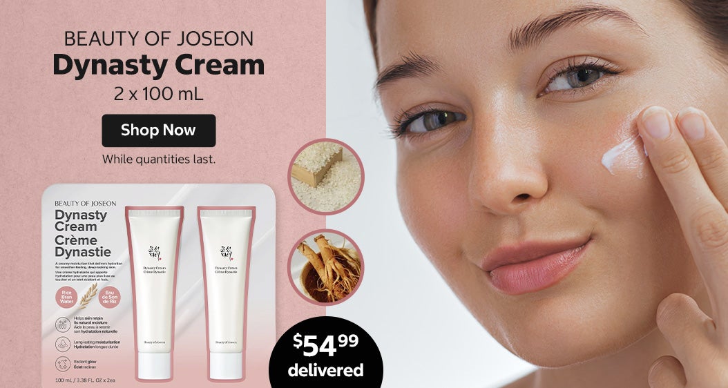 Beauty of Joseon Dynasty Cream, 2 x 100 mL. $54.99 Delivered. Shop Now. While quantities last.