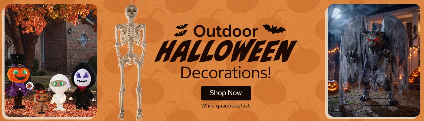 Outdoor Halloween Decorations! Shop Now While quantities last