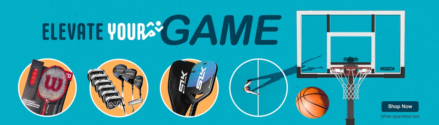 Elevate your game. While quantities last. Shop Now.
