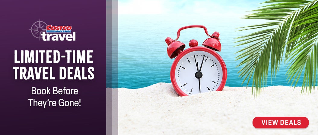Costco Travel. Limited-Time Travel Deals. Book Before They’re Gone. View Deals.
