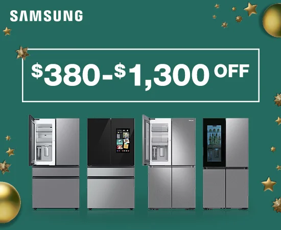 Save on Select Samsung Refrigeration