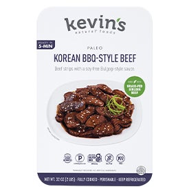 Kevin’s Natural Foods Paleo Korean BBQ-Style Beef