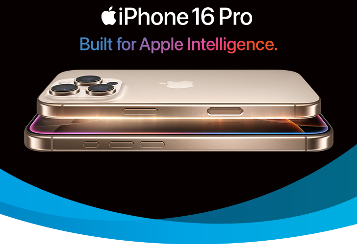 At&t iPhone 16 Pro Built for Apple Intelligence.