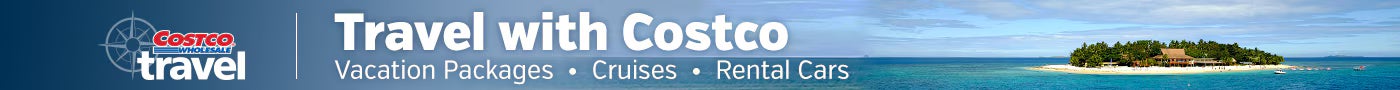 Costco Travel. Travel with Costco. Vacation packages, cruises and rental cars