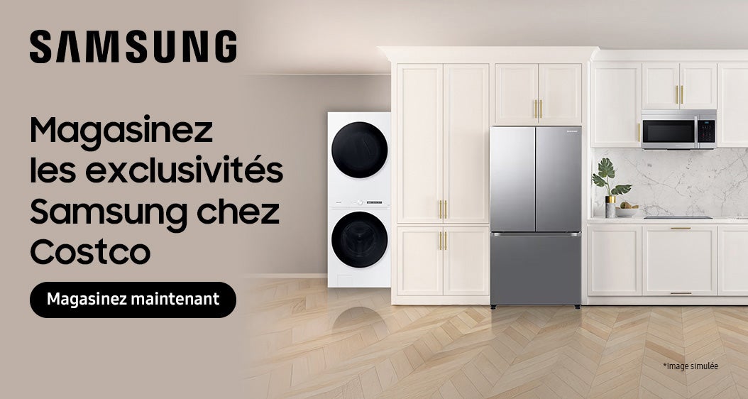 Samsung. Magasinez les exclusivités Samsung chez Costco. Magasinez maintenant.