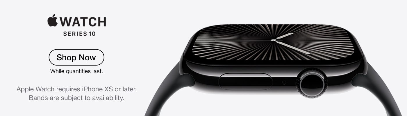 Apple Watch Series 10 GPS.  Shop Now.  While quantities last.