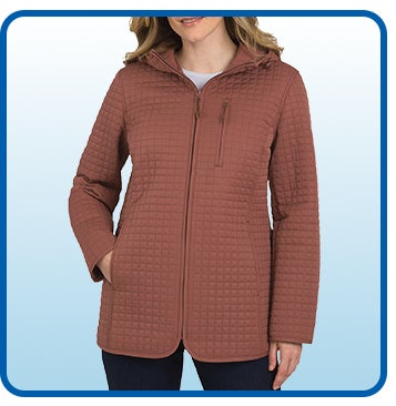 Lands' End Women's Quilted Jacket