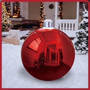 1,5 m (5pi) Décoration de Noël géante gonflable