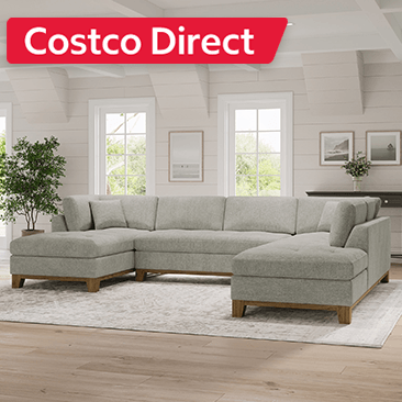 Thomasville Tavish Fabric Sectional with Storage