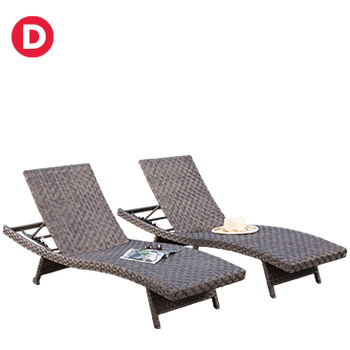 SunVilla Woven Chaise Lounge