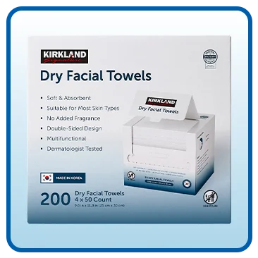 Kirkland Signature Daily Dry Facial Towels