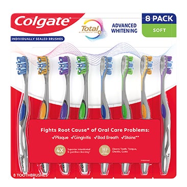 Colgate Total Active Prevention+ Advanced Whitening Toothbrush