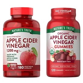 Nature's Truth USDA Organic Apple Cider Vinegar Gummies or Capsules