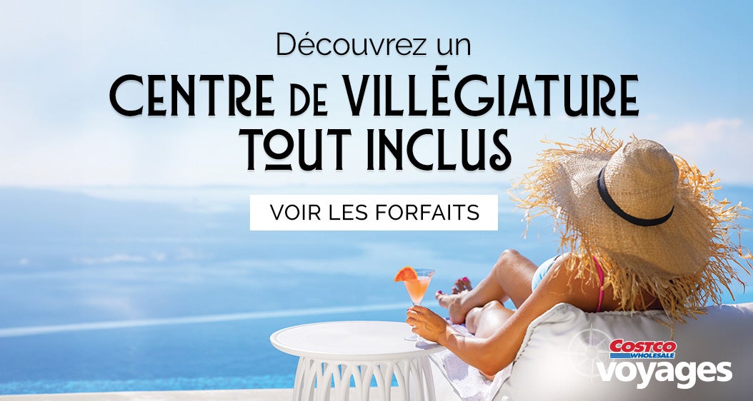 Découvrez un centre de villégiature tout inclus. Voir les forfaits.