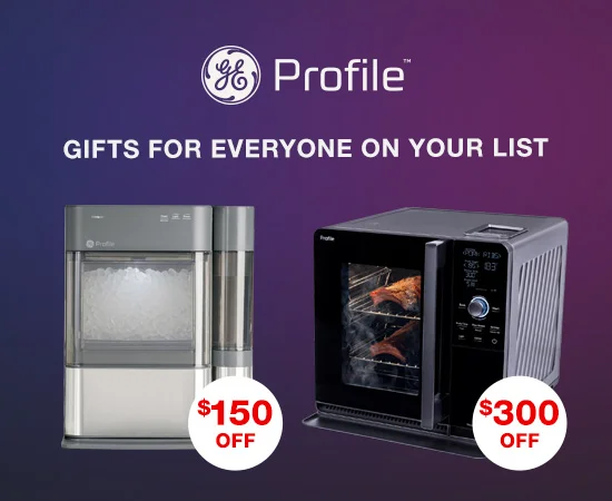 GE Profile Smart Indoor Smoker and GE Profile Opal 2.0 Nugget Ice Maker, 38 lbs