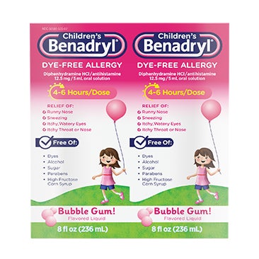 Children's Benadryl Allergy 