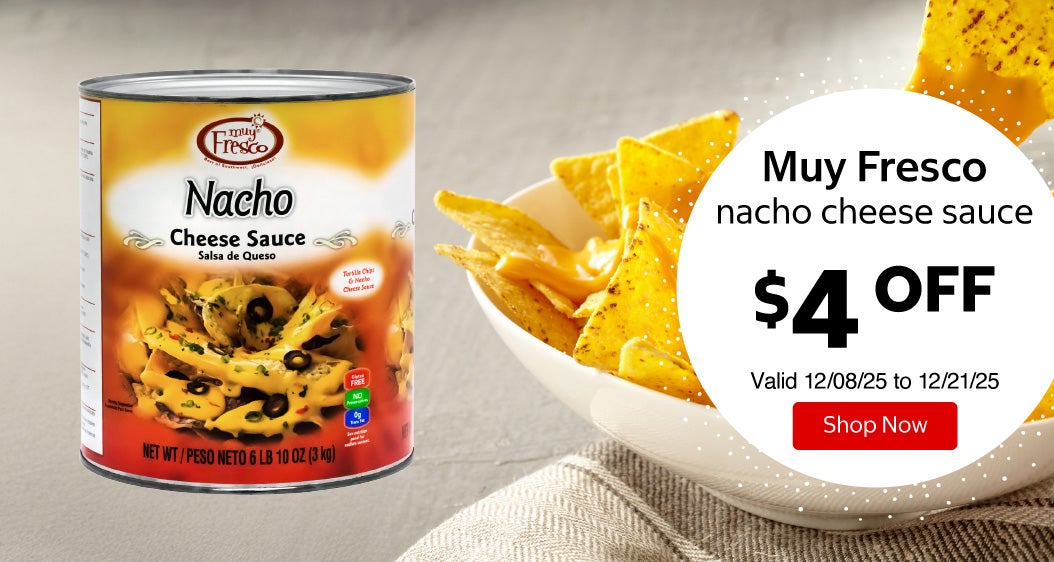 Muy Fresco nacho cheese sauce $4 Off. Valid 12/08/25 to 12/21/25. Shop Now 