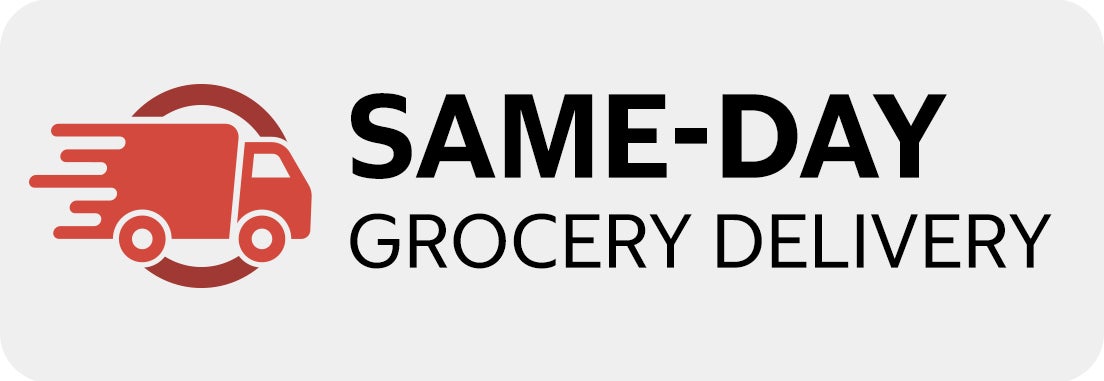 Same-day grocery delivery.